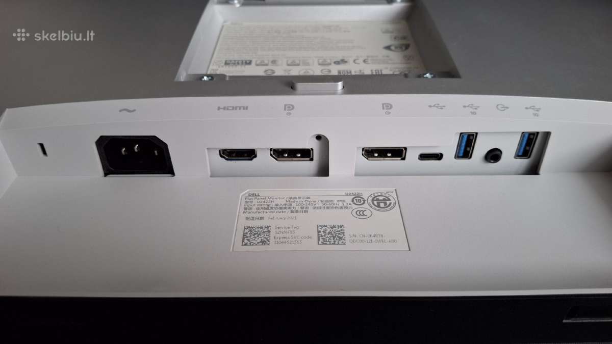 Dell Monitorius U2422h - nuotraukos Nr. 5