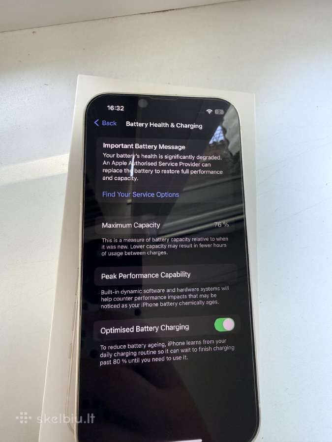 iPhone 13 128 GB – puikios būklės - nuotraukos Nr. 8