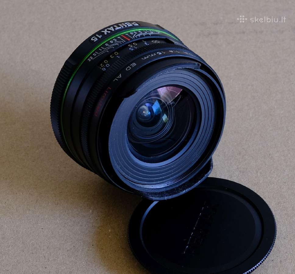 Pentax Limited 15/4 AL - nuotraukos Nr. 5