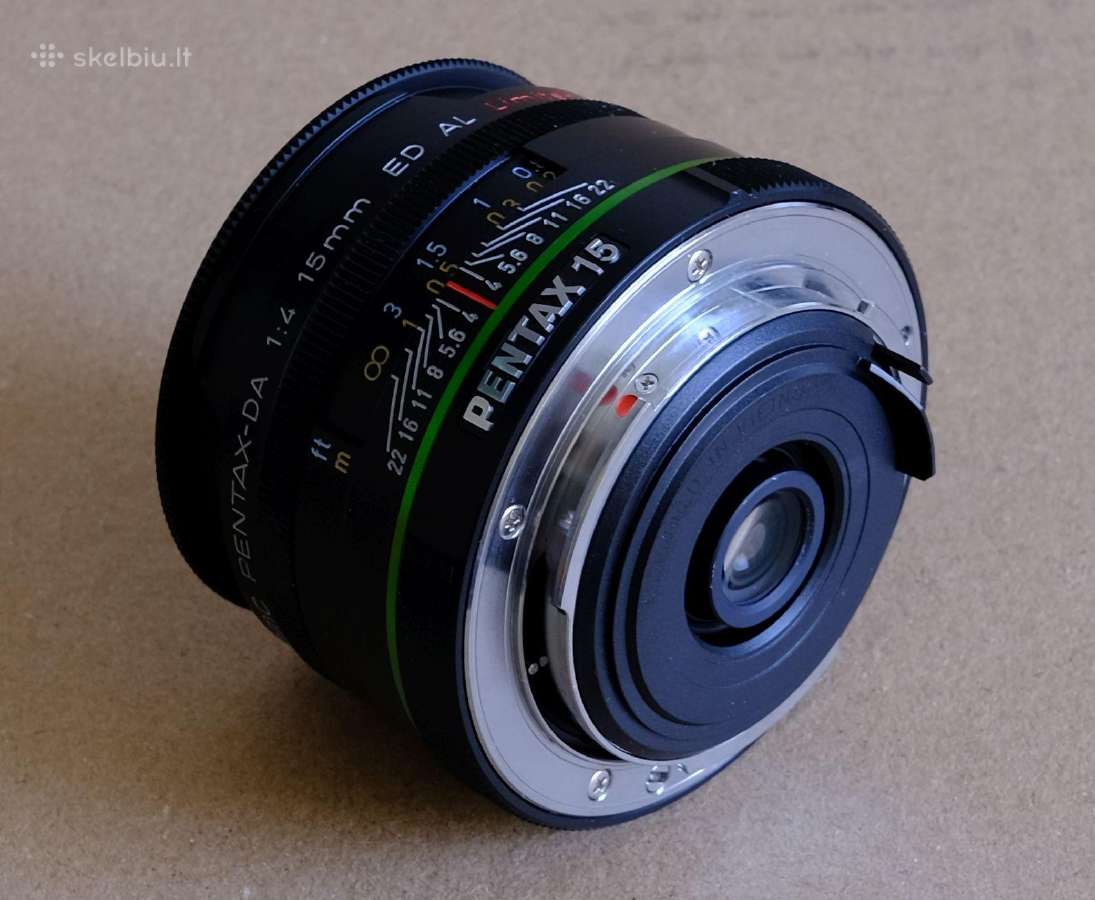 Pentax Limited 15/4 AL - nuotraukos Nr. 6