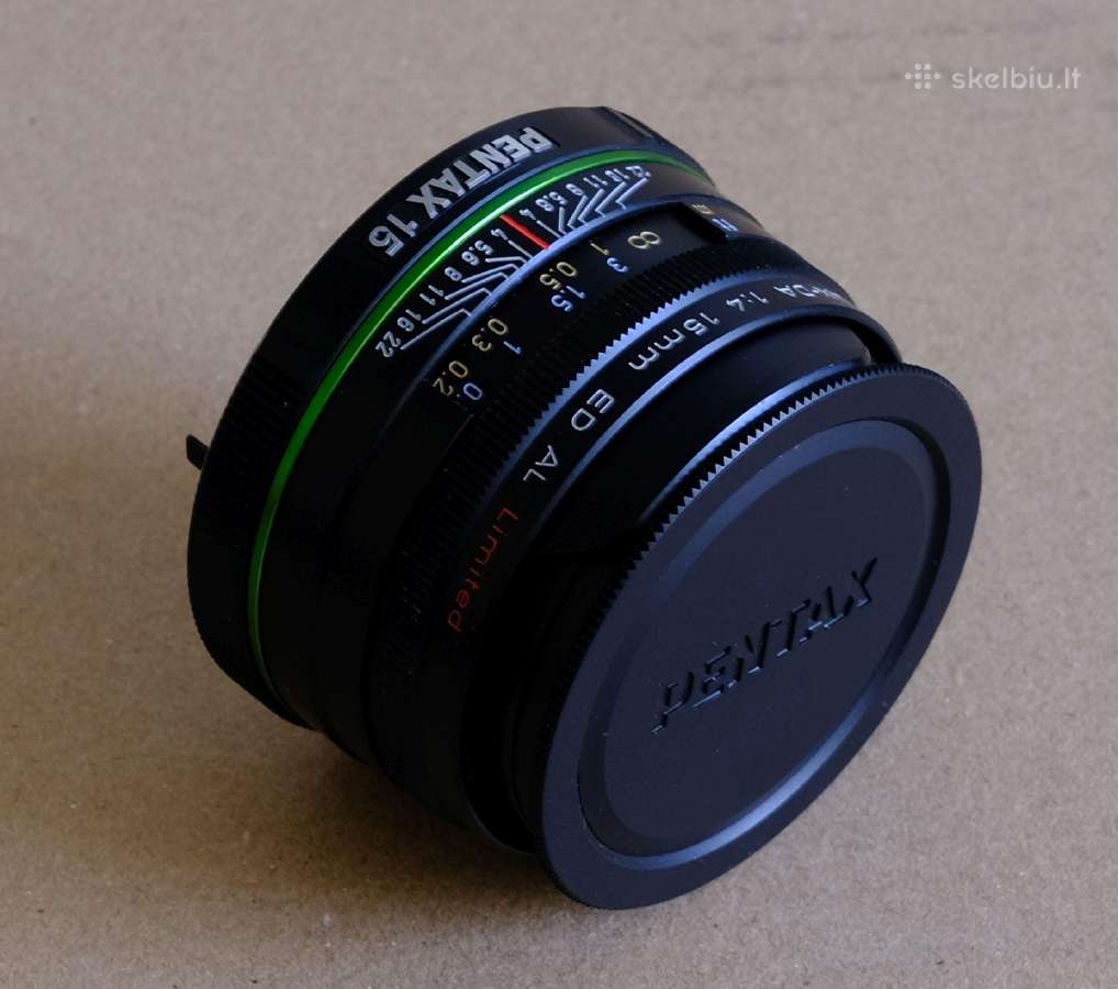Pentax Limited 15/4 AL - nuotraukos Nr. 7