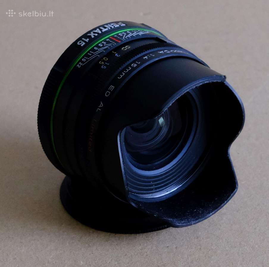 Pentax Limited 15/4 AL - nuotraukos Nr. 10