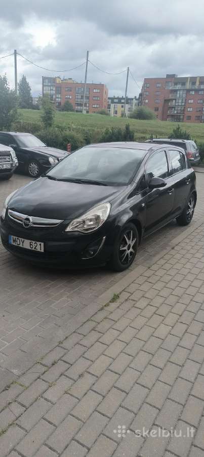 Tvarkinga, juodos sp. Opel Corsa 2013 - nuotraukos Nr. 2