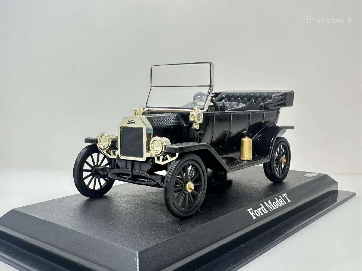 Ford Model T 1912 juoda 1:43 Del Prado - nuotraukos Nr. 2