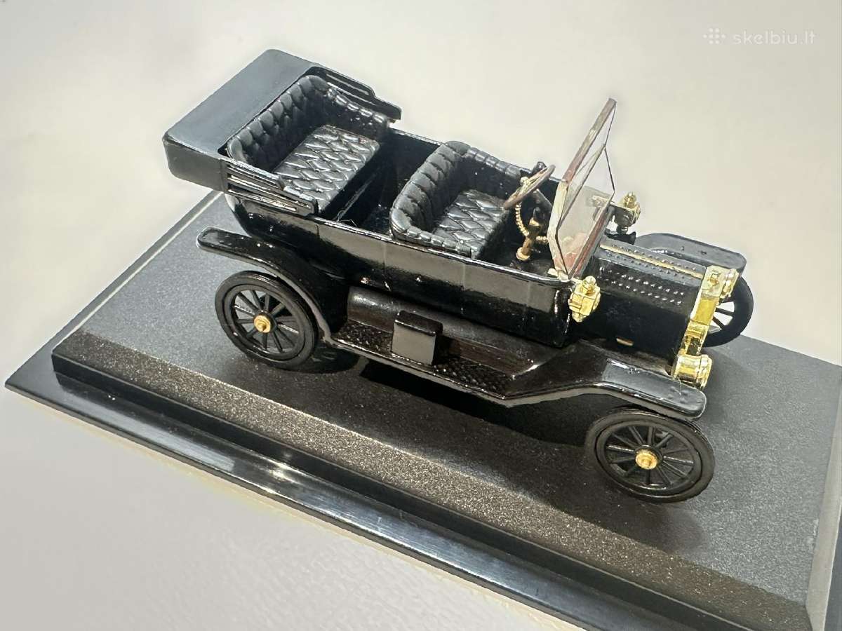 Ford Model T 1912 juoda 1:43 Del Prado - nuotraukos Nr. 5