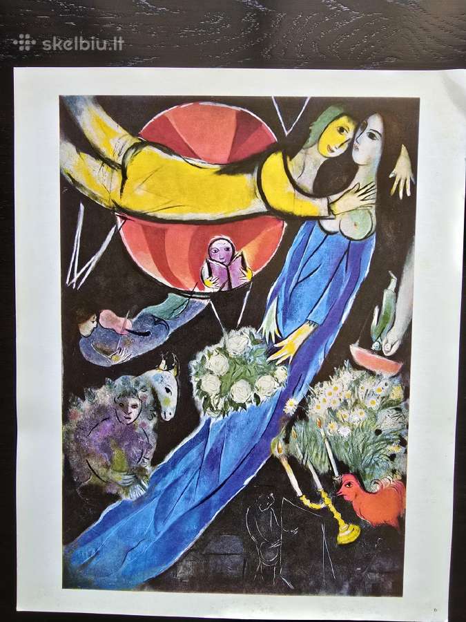 Marc Chagall paveikslų reprodukcijų rinkinys - nuotraukos Nr. 7