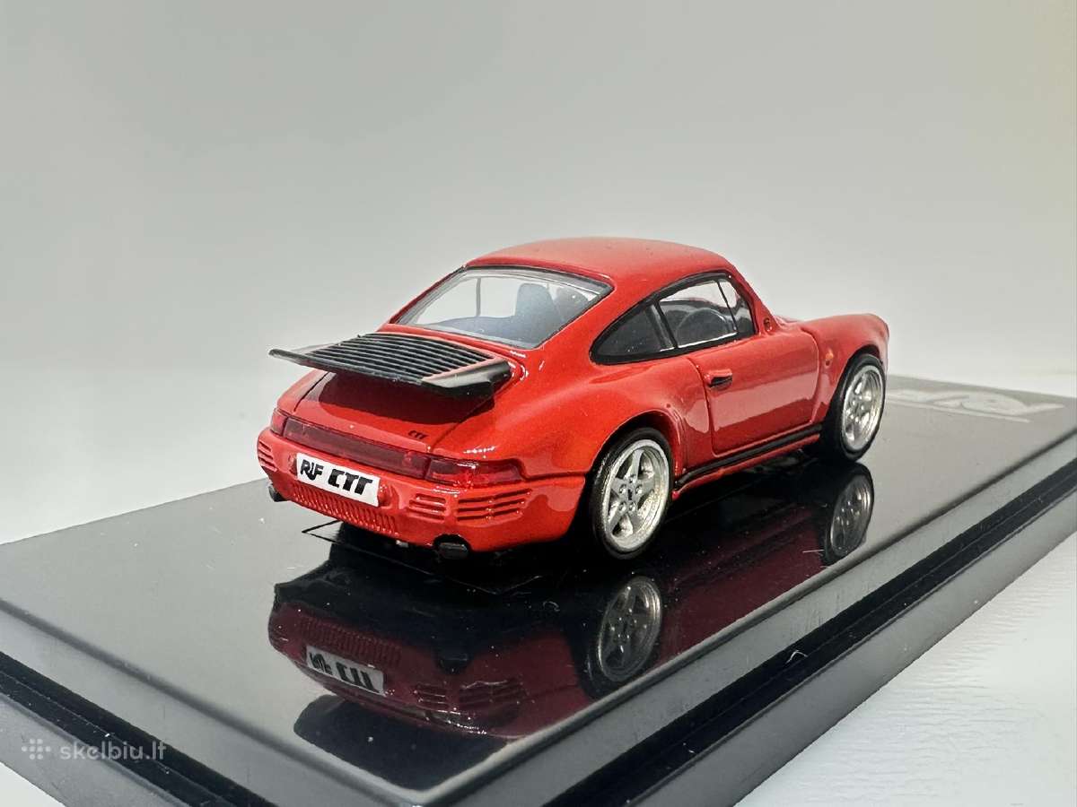 Porsche 911 Ruf Ctr 1987 Guards Red raudona 1:64 P - nuotraukos Nr. 5