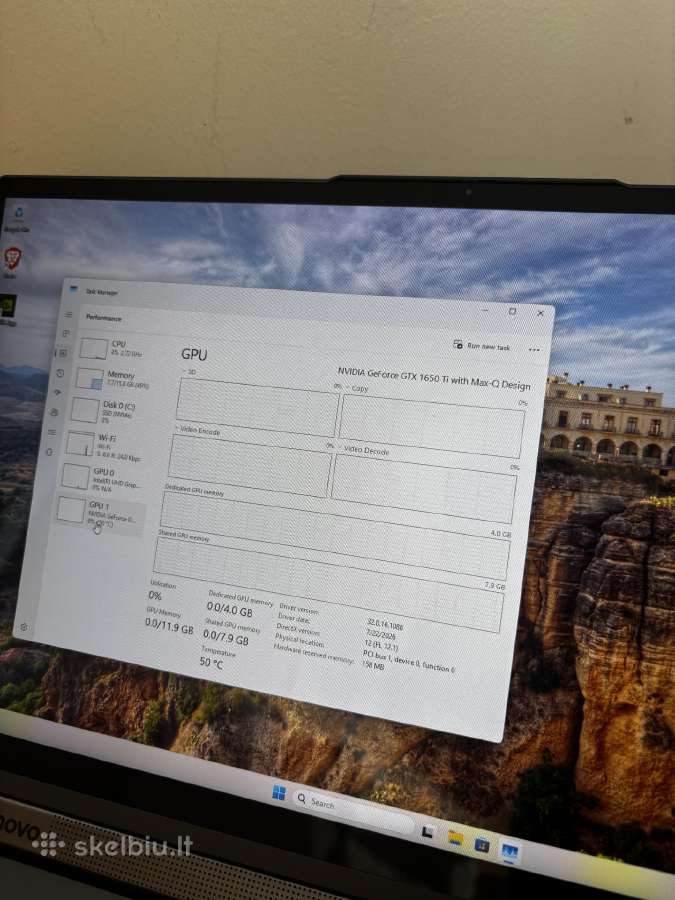 Lenovo yoga 9i i7-10750h - nuotraukos Nr. 5