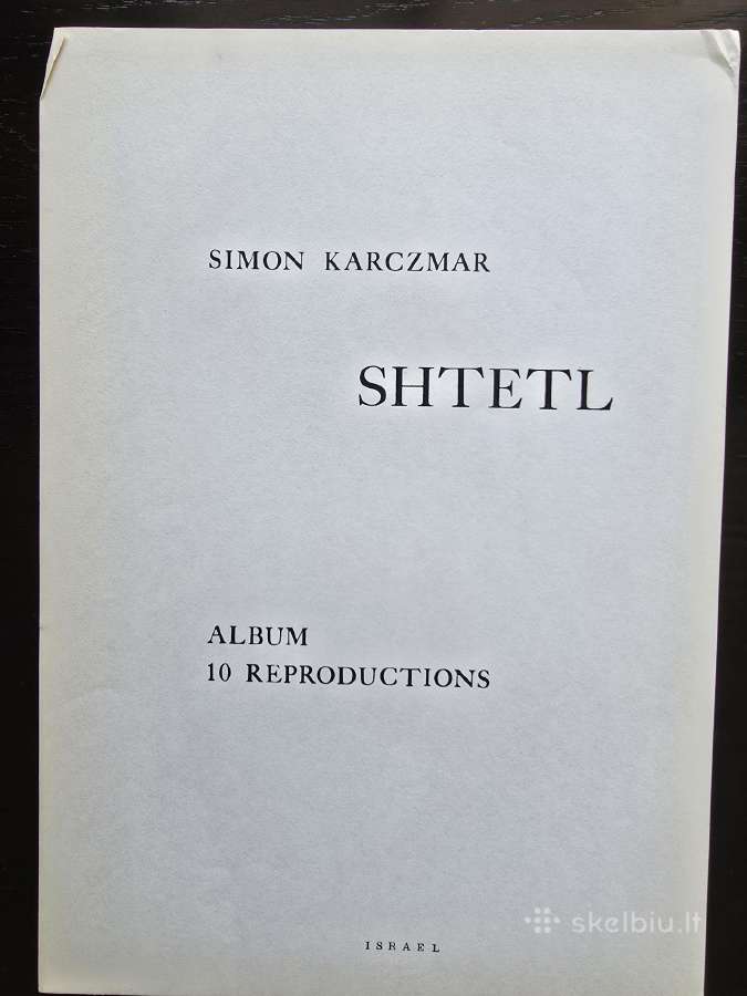 Litvako Simon Karczmar paveikslų reprodukcijos - nuotraukos Nr. 2