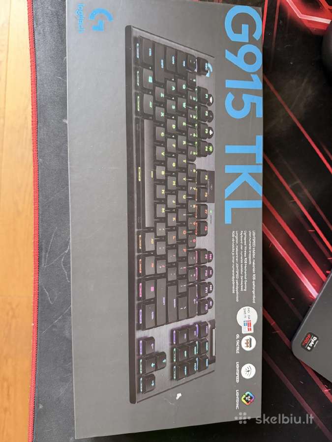 Logitech G915 Tkl - nuotraukos Nr. 3