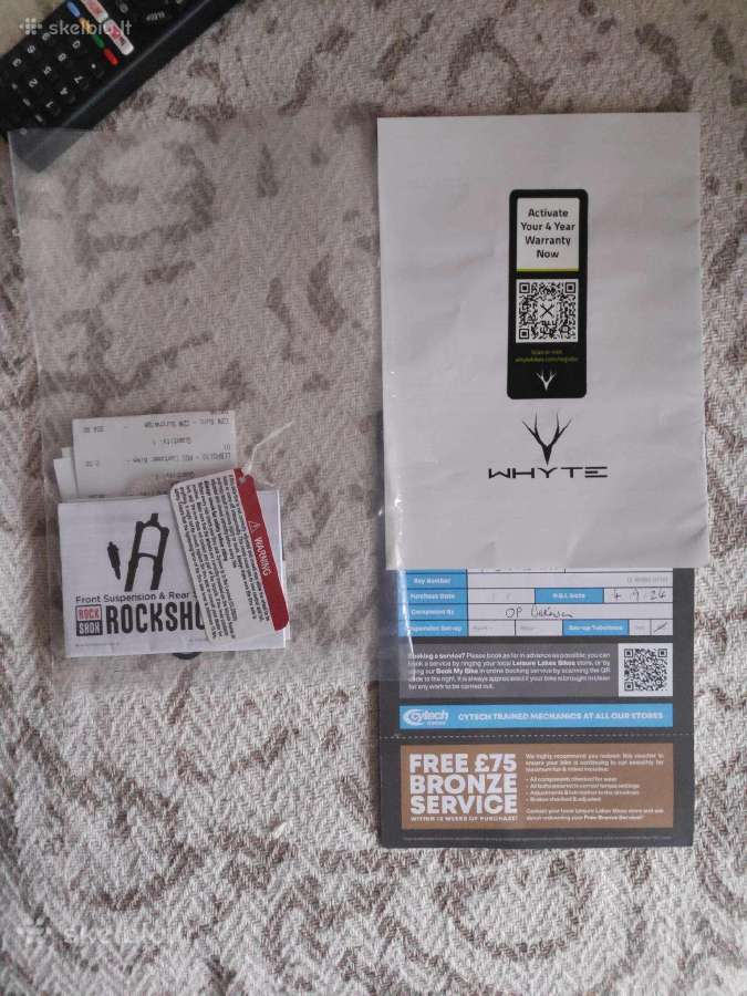 Whyte 909 wireless AXS su dokumentais - nuotraukos Nr. 17
