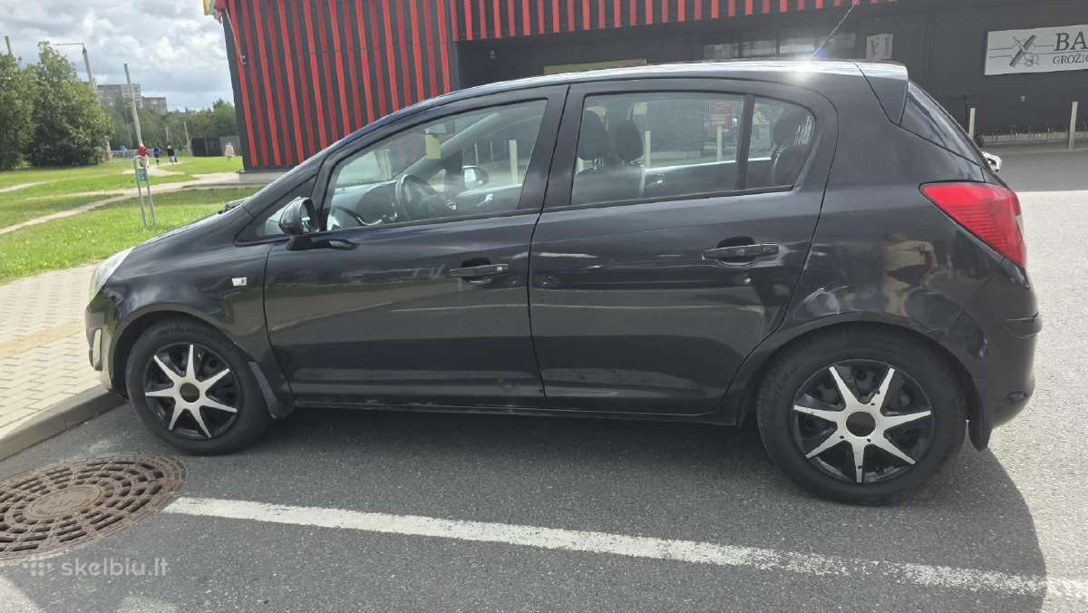 Tvarkinga, juodos sp. Opel Corsa 2013 - nuotraukos Nr. 4