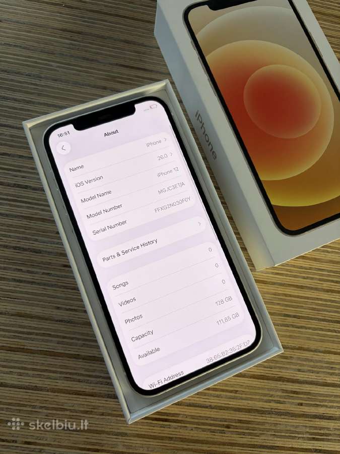 iPhone 12 128 - nuotraukos Nr. 4