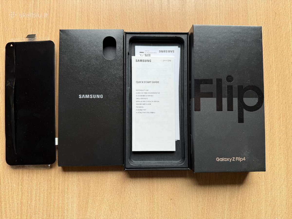 Parduodu sudaužytą Samsung Galaxy flip 4 - nuotraukos Nr. 3