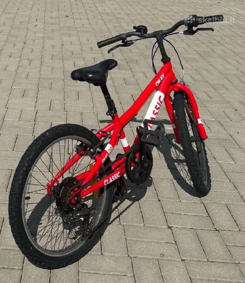 Vaikiškas dviratis Classic Okay 20 – 85 € - nuotraukos Nr. 3