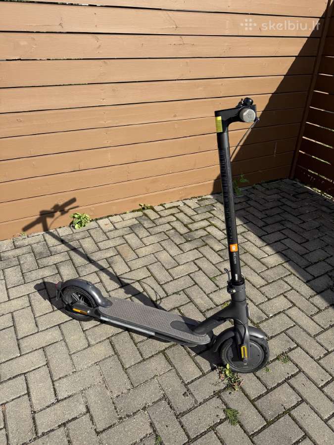 Xiaomi Mi Scooter 1s, juodas - nuotraukos Nr. 3