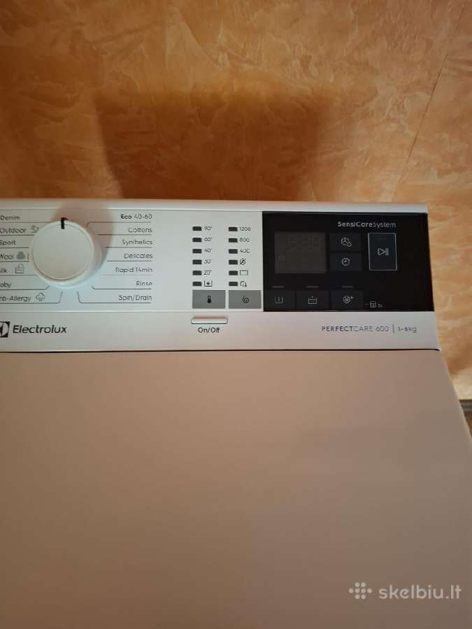 Skalbimo mašina Electrolux - nuotraukos Nr. 4