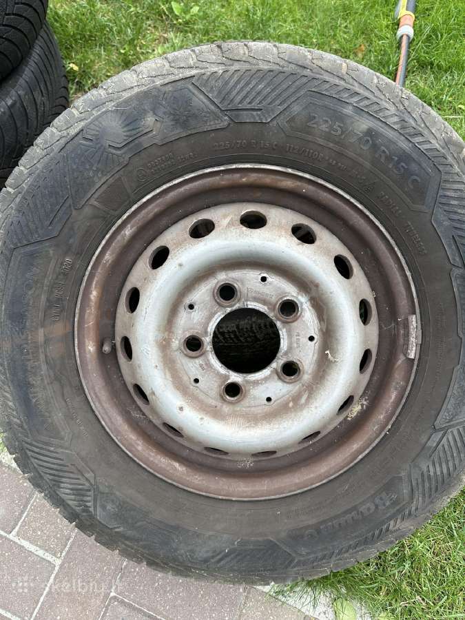 R15c ratai su padangomis 225/70 R15c Sprinter/lt - nuotraukos Nr. 4