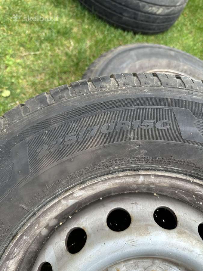 R15c ratai su padangomis 225/70 R15c Sprinter/lt - nuotraukos Nr. 9