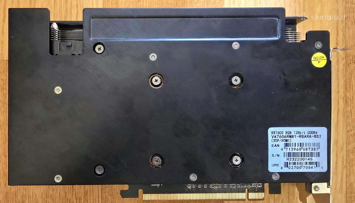 Amd Radeon Rx 7600 8gb (Puiki būklė) - nuotraukos Nr. 2