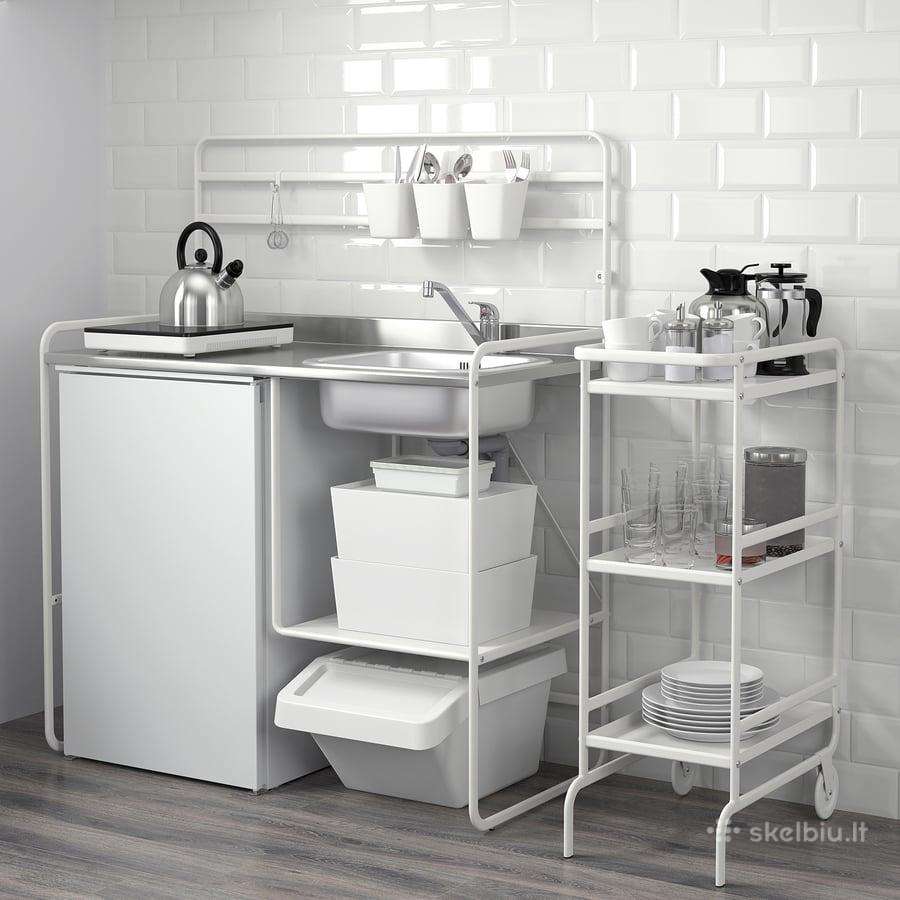 Ikea plieno virtuvėlė sodui/laukui/skalbyklai - nuotraukos Nr. 7