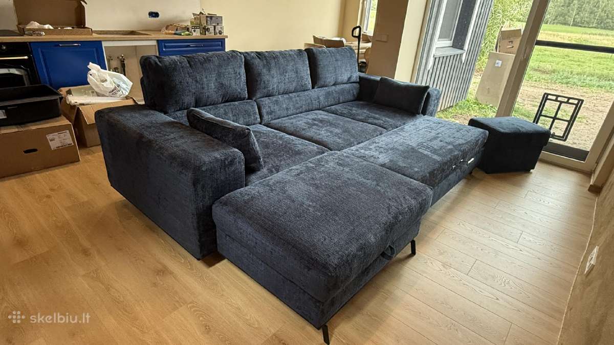 Parduodamas naujas kampas sofa-lova - nuotraukos Nr. 5