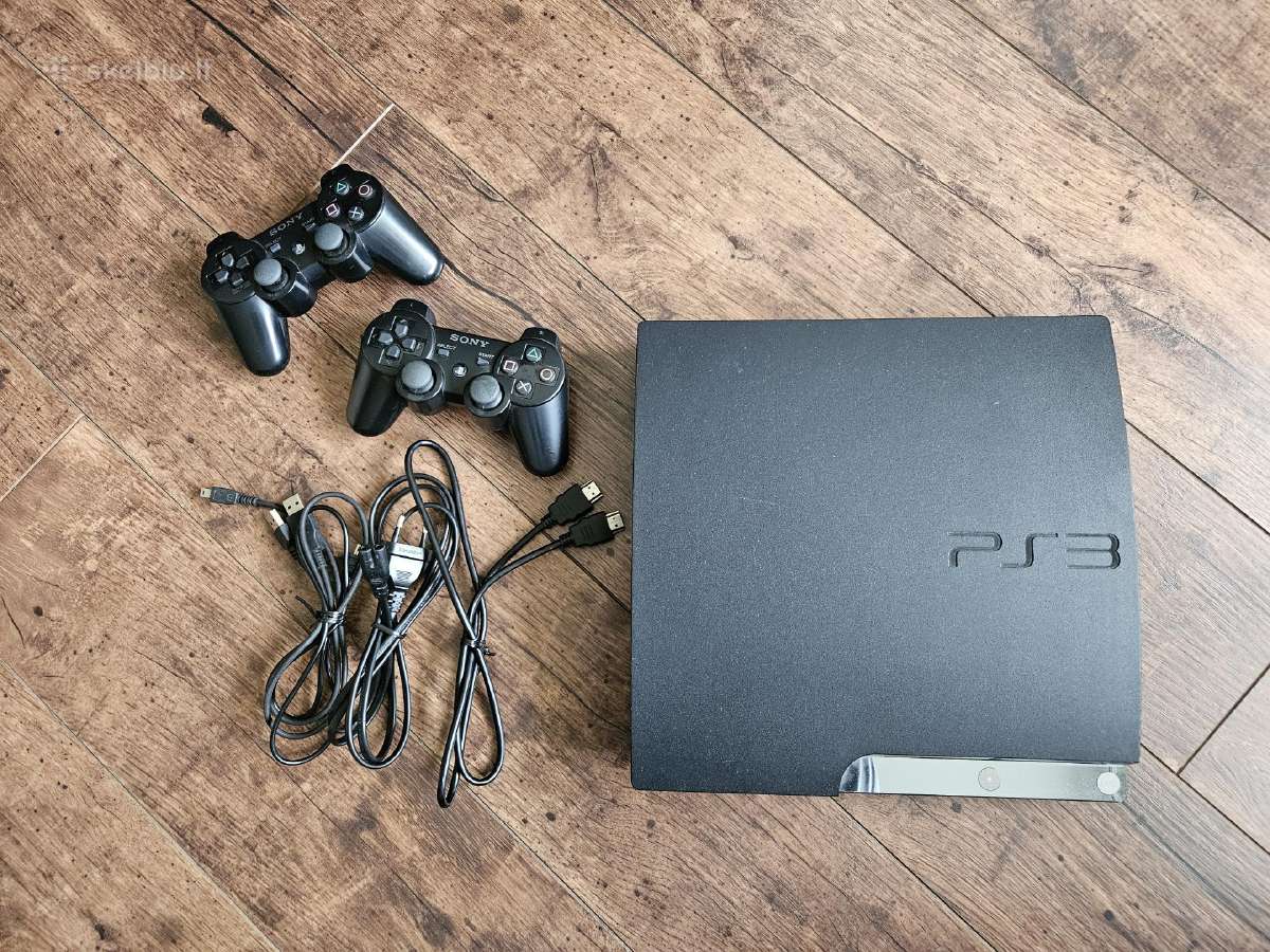 Puikiai išlaikyta Sony Playstation 3 Slim konsolė - nuotraukos Nr. 4