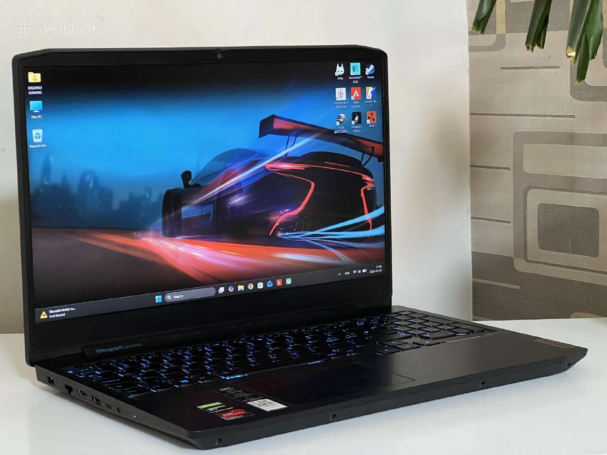 Parduodamas Ideapad Gaming su Gtx 1650ti, Ryzen 5. - nuotraukos Nr. 2