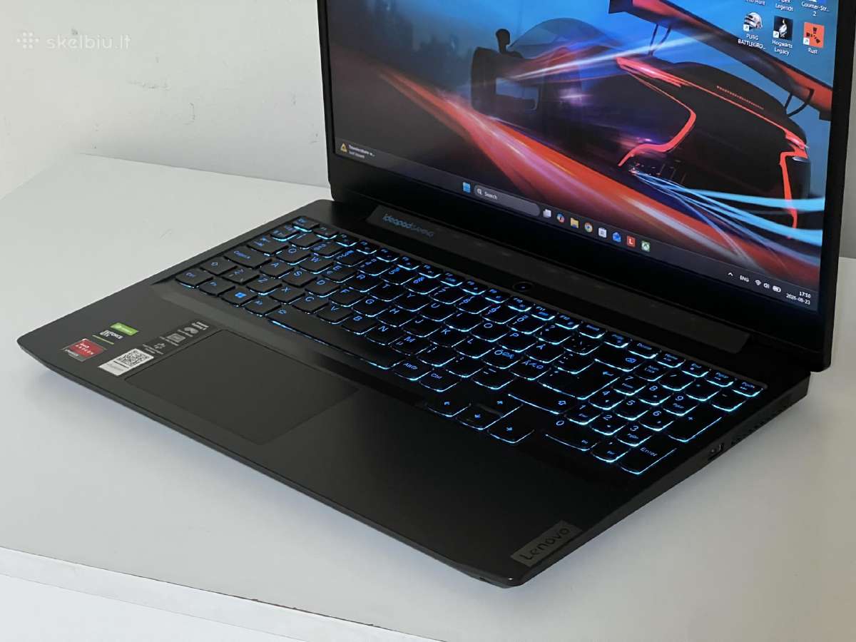 Parduodamas Ideapad Gaming su Gtx 1650ti, Ryzen 5. - nuotraukos Nr. 4