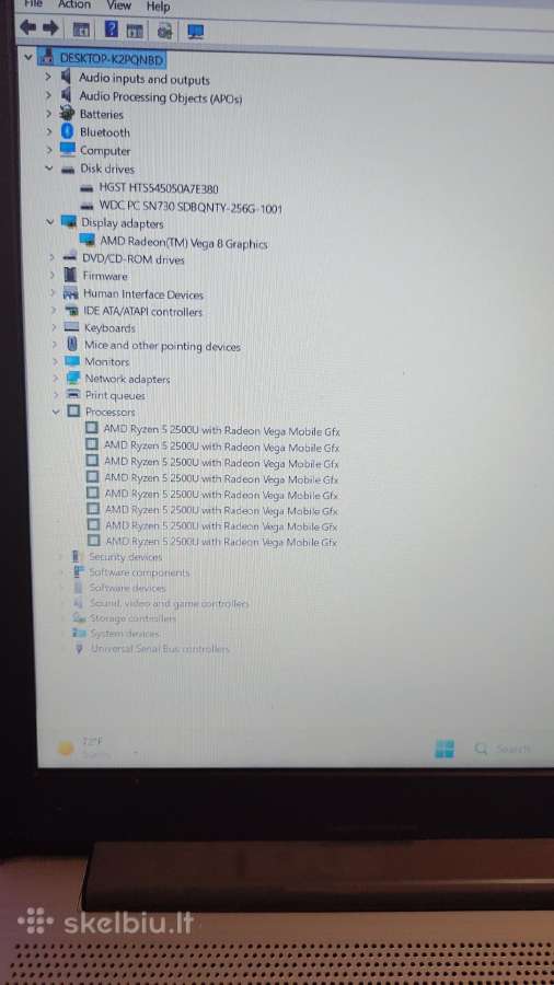 Hp 255 G7,ryzen5, 15.6"fhd - nuotraukos Nr. 8