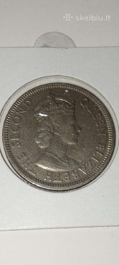 Mauricijus 1 rupija 1978 - nuotraukos Nr. 2