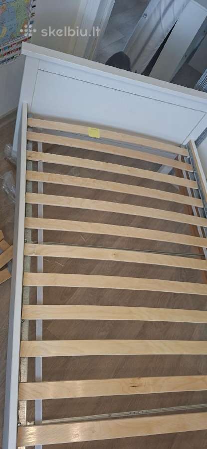 Medinė lova Hemnes su čiužiniu - nuotraukos Nr. 3