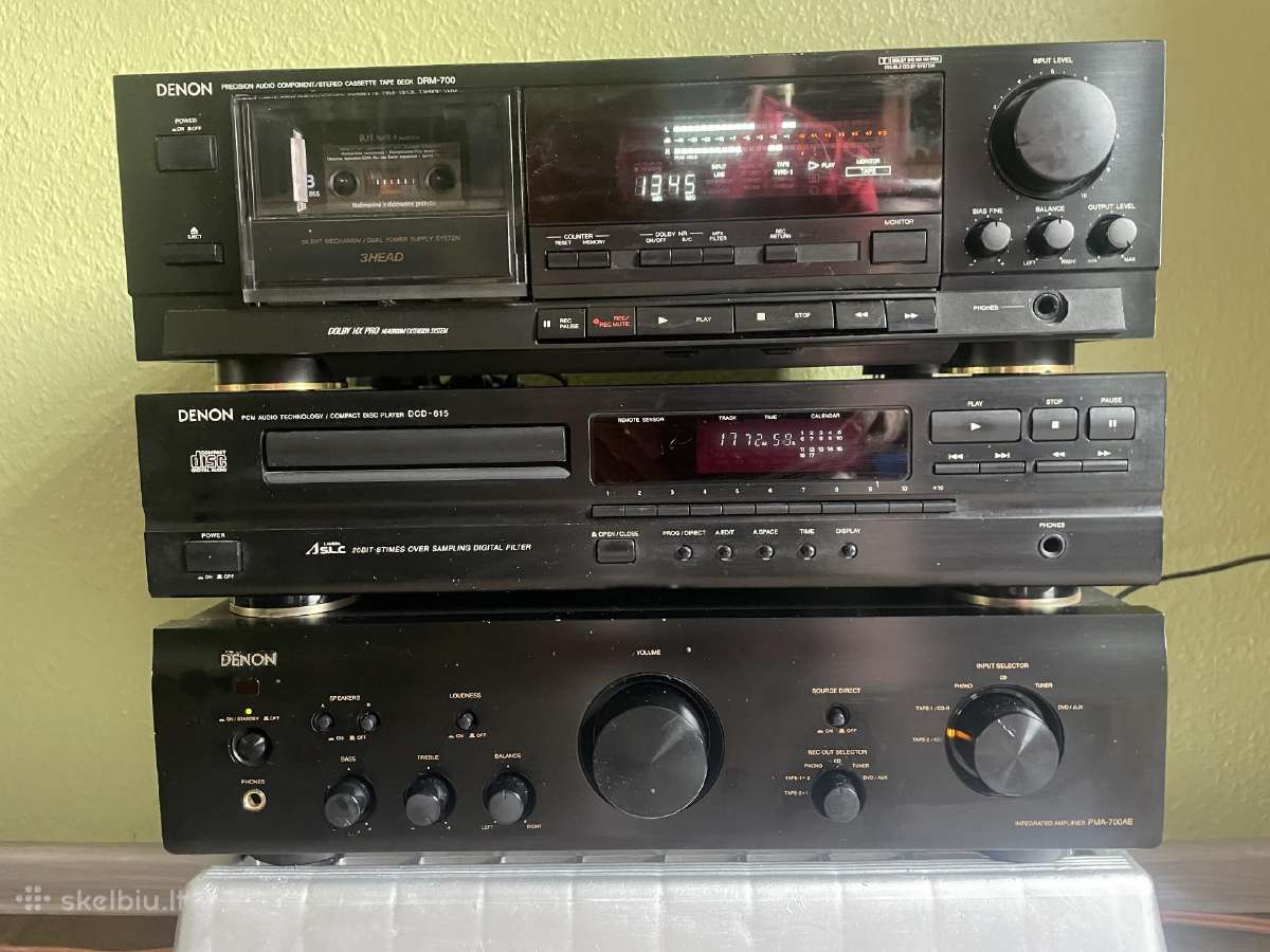Set:mission M-35i,denon Pma-700ae,drm-700,dcd-615 - nuotraukos Nr. 15