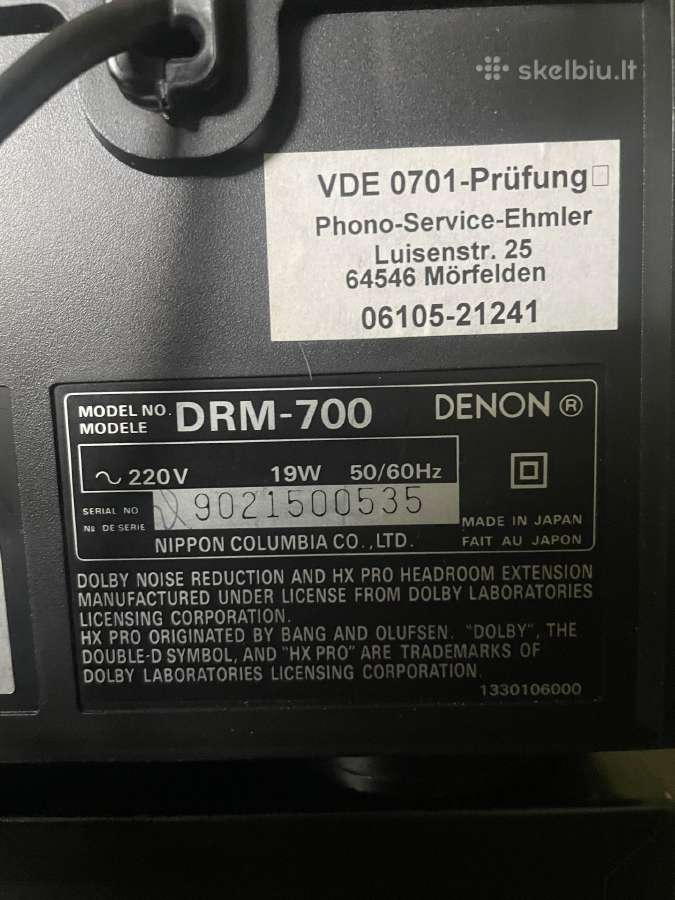 Set:mission M-35i,denon Pma-700ae,drm-700,dcd-615 - nuotraukos Nr. 17