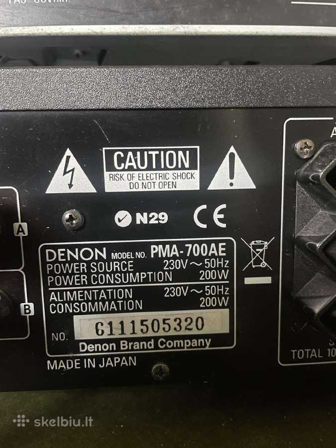 Set:mission M-35i,denon Pma-700ae,drm-700,dcd-615 - nuotraukos Nr. 19