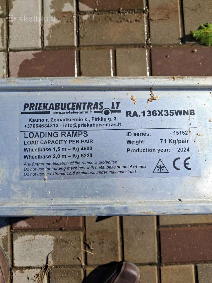 Užvažiavimo rampos - nuotraukos Nr. 5