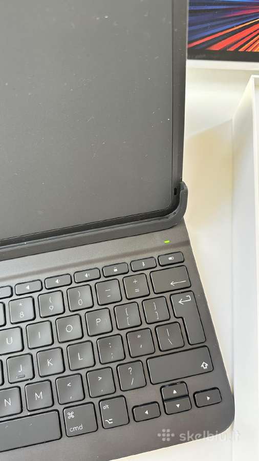Ipadpro 12.9 5th, Apple Pencil 2 & Logi keyboard - nuotraukos Nr. 2