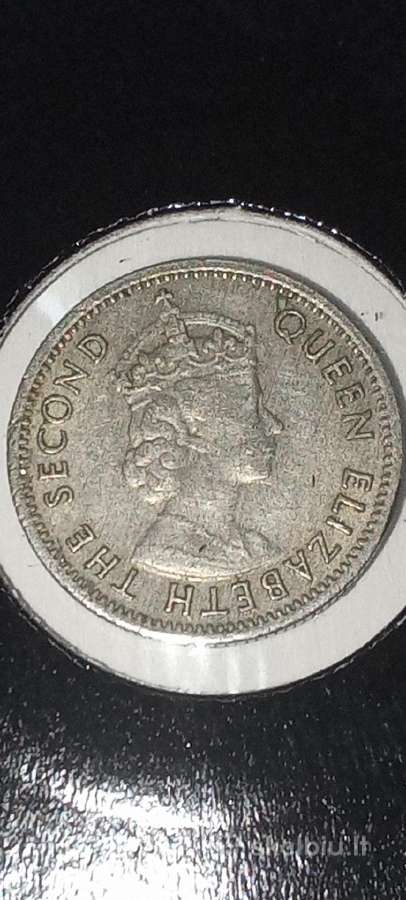 Malaja ir Borneo 5 centai 1961 - nuotraukos Nr. 2