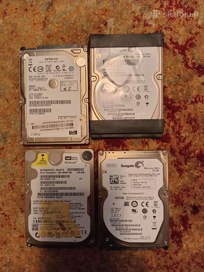 SSD ir HDD Kietas Diskas - nuotraukos Nr. 4