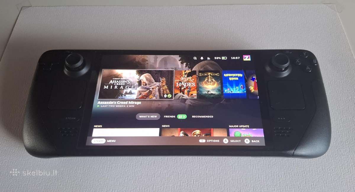 Steam Deck Oled 512gb – puiki būklė - nuotraukos Nr. 2