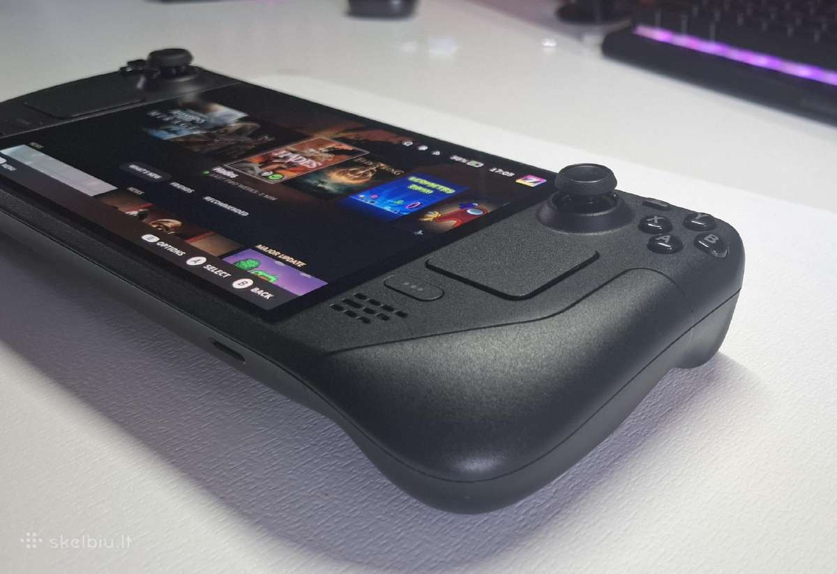 Steam Deck Oled 512gb – puiki būklė - nuotraukos Nr. 6