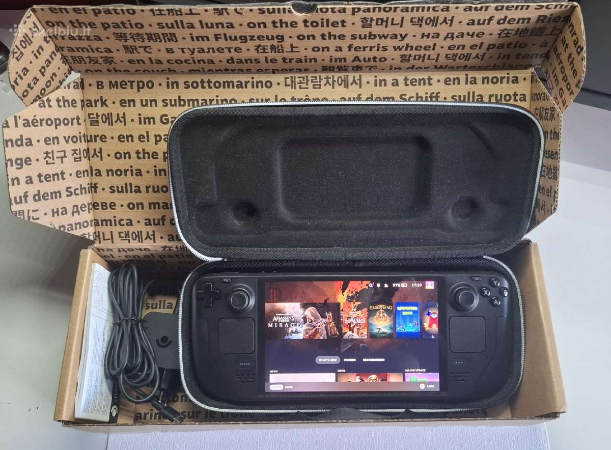 Steam Deck Oled 512gb – puiki būklė - nuotraukos Nr. 8