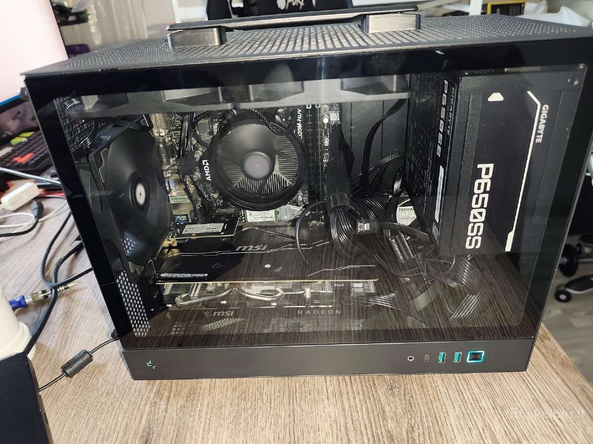 Ryzen5-4500 16gb RAM 250ssd, rx5600 XT - nuotraukos Nr. 4