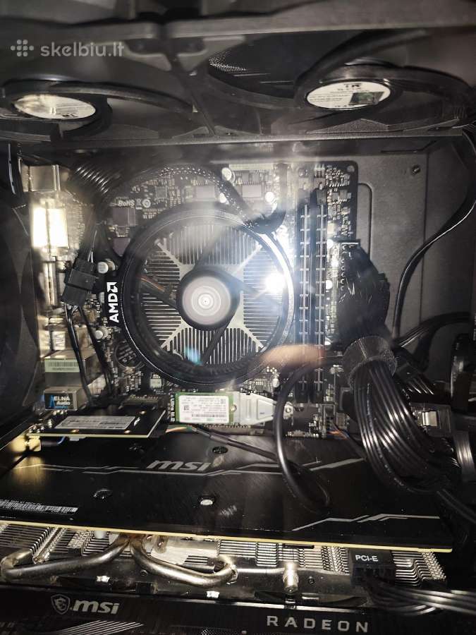 Ryzen5-4500 16gb RAM 250ssd, rx5600 XT - nuotraukos Nr. 5