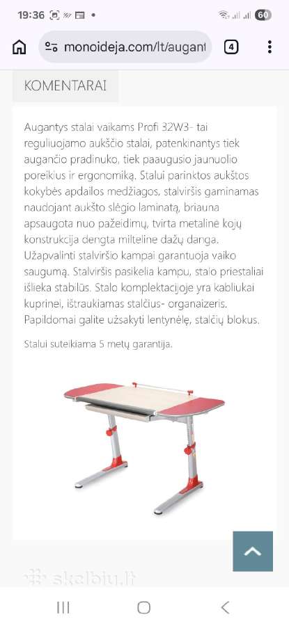 Rašomasis stalas - nuotraukos Nr. 8