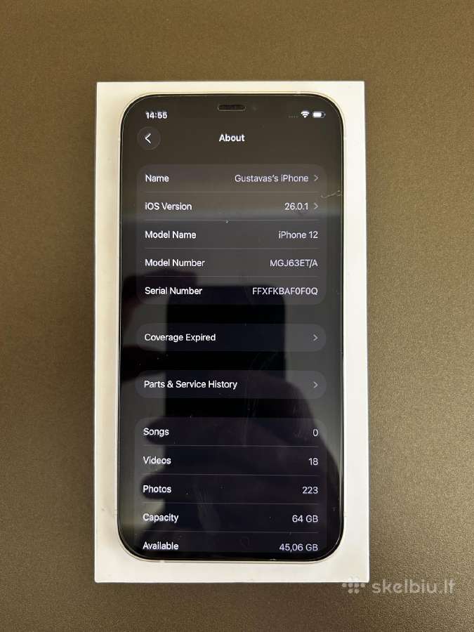 iPhone 13 128gb ir iPhone 12 64gb - nuotraukos Nr. 28