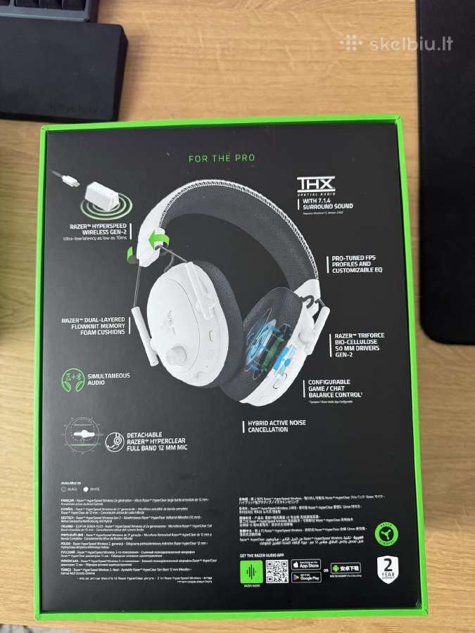 Razer Blackshark V3 Pro - nuotraukos Nr. 2