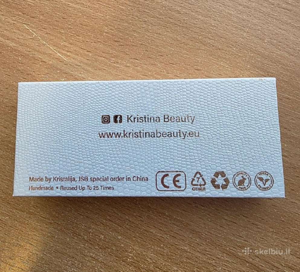 Dirbtinės priklijuojamos blakstienos - nuotraukos Nr. 5