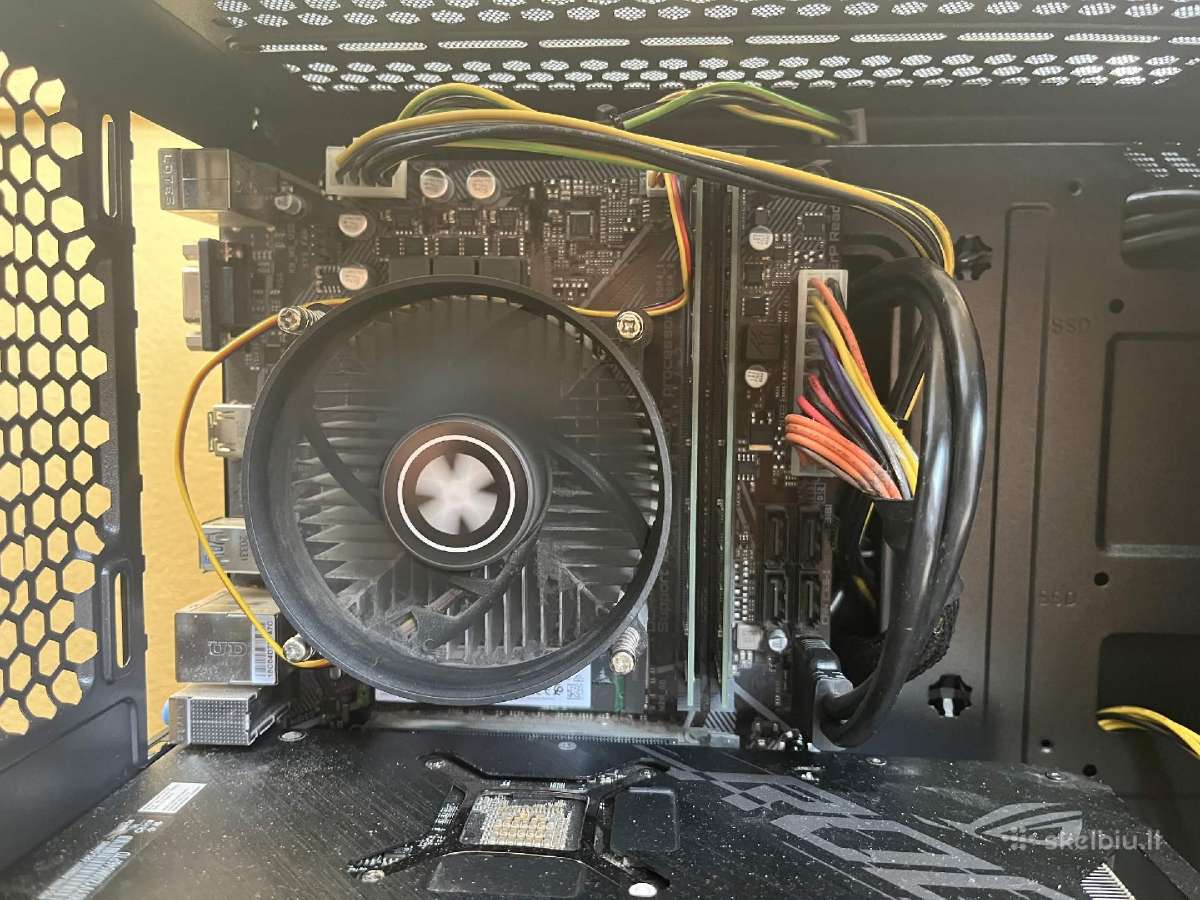 Gaming Pc Rx 6600xt i5 10400f 16gb RAM - nuotraukos Nr. 3