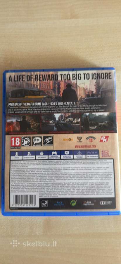 Mafia: Definitive Edition Ps4 (tinka Ps5) - nuotraukos Nr. 2